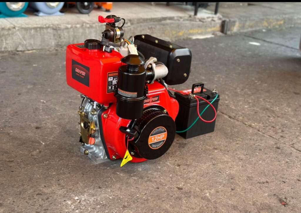 MOTOR ESTACIONARIO DIESEL 12HP DRAPER CON STARTER